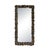 Ember Metal Disc Rectangle Mirror For Sale - Image 4 of 4