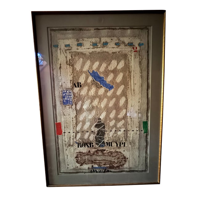 Mixed Media Etching Proof by James Coignard For Sale