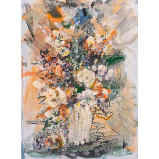 'Spring Flowers' by Harold Frank, C. 1975; National Academy of Design, Paris, Art Student's League, National Watercolor Society For Sale