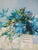 Modern Claude Hemeret, Bouquet bleu, Lithograph For Sale - Image 3 of 6