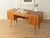 1950s Mid-Century Desk very good craftsmanshiphigh-quality materialssolid wood drawersMade in Germany Table Underside:...