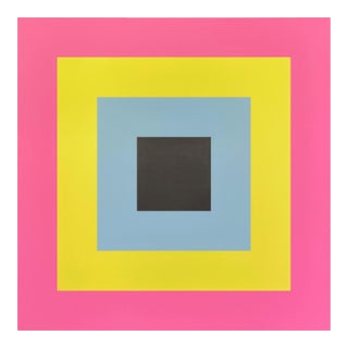 Contemporary Abstract Acrylic on Stretched Canvas "Colour Orb 4" by Brent Hallard For Sale