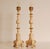 1980s 1980s Vintage Table Lamps France Cream With Gold - a Pair For Sale - Image 5 of 9