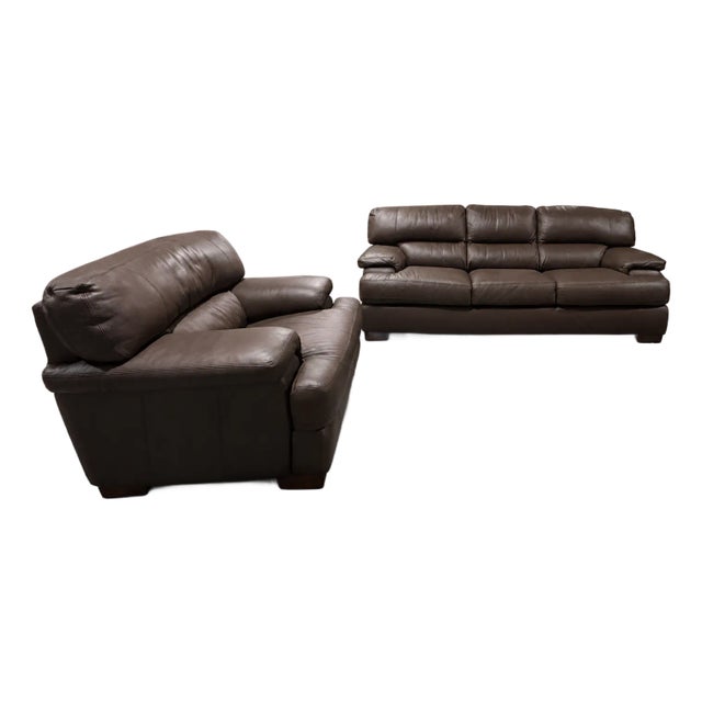 Leather Lounge Set — Studio Edition For Sale