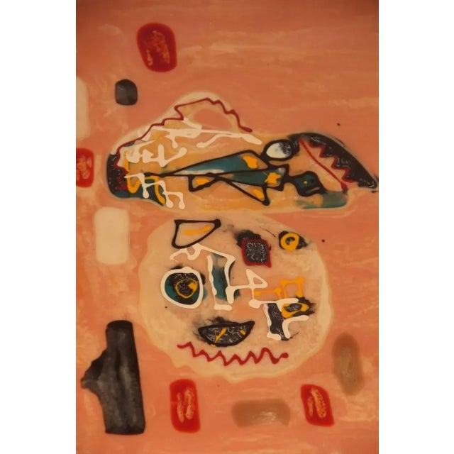 Mid-Century Modern Mid-Century Resin Coffee Table For Sale - Image 3 of 10