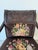 Wood Antique French Neoclassical Carved Mahogany Armchair With Floral Needlepoint Upholstery For Sale - Image 7 of 13