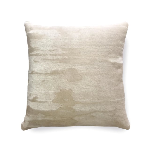 Contemporary The House of Scalamandré Polar Bear Pillow, Arctic For Sale - Image 3 of 3