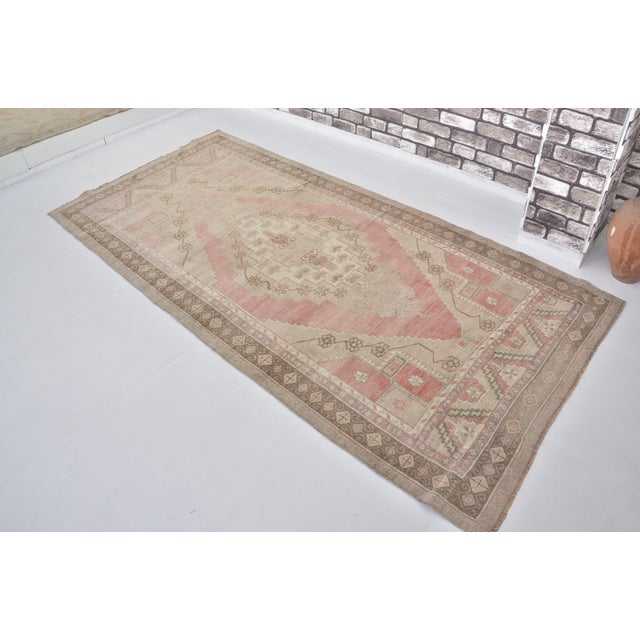 Turkish 1960s Anatolian Kurdish Handknotted Carpet For Sale - Image 3 of 10