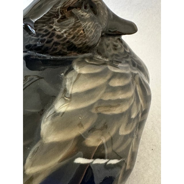 This exquisite porcelain duck figurine, crafted by Rosenthal, is a remarkable piece that beautifully showcases the...