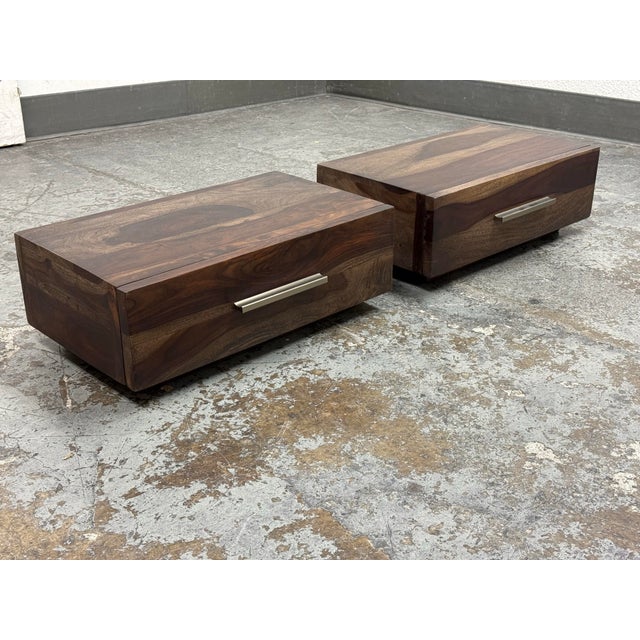 Rustic Sierra Living Concepts Sierra Nevada Nightstands, Pair For Sale - Image 3 of 12