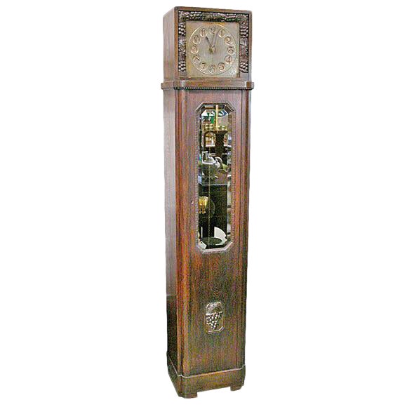 Art Deco Longcase Clock Chairish