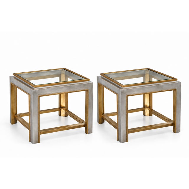Early 21st Century Oliver Side Tables by Lilian August, Set of 2 For Sale - Image 5 of 5