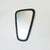 Black Vintage Black Quilted Vinyl Wall Mirror with Gilt Trim, 1950s For Sale - Image 8 of 8