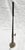 This is a slender copper Horn from an antique Model A car. It includes the mounting bracket. The piece has a beautiful...