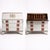 Brown Antique Painted Bureau Desk For Sale - Image 8 of 9