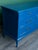 1970s Mid-Century Modern Walnut High Gloss Blue Lacquered Dresser For Sale - Image 13 of 17