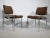 The chairs come from a doctor's office. Elegant workmanship with heavy metal frame. Width: 58 cm Height: 83 cm Depth: 53...