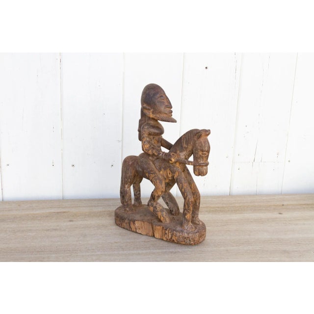 Original 19th Century African Warrior Statue Chairish