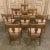 Set of Eight 18th Century Swedish Gustavian Neoclassical Dining Chairs For Sale - Image 4 of 13
