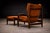 Alexandre Rapoport Brazilian Rosewood Armchair With Ottoman in Burnt Caramel Mohair, Brazil, 1960s For Sale - Image 4 of 17