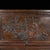 Late 20th Century Vintage Rosewood Sliding Door Cabinet With Magpie & Plum Carving For Sale - Image 5 of 10