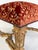 Wood Late 20th Century Carved Giltwood Ottomans/Benches, Embroidered Seats, Nailheads, Pair, Louis XIV For Sale - Image 7 of 11