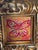Abstract Abstract Pink Butterfly Painting in Mini Ornate Frame For Sale - Image 3 of 4