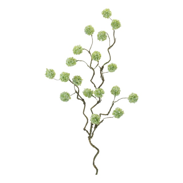 Snowball Floral Branch (Set of 6) For Sale
