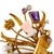 Vintage Diamond Coral Amethyst Pearl 14k Yellow Gold Basket Opera Brooch For Sale - Image 4 of 6