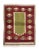 Textile Green & Burgundy Vintage Tulu Rug For Sale - Image 7 of 7