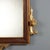 Early 19th Century Walnut Mirror with Gilded Carvings For Sale - Image 9 of 12