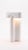 Part light, part totem. This tall table lamp stacks the collection's curved-tile module into a slender column that draws...