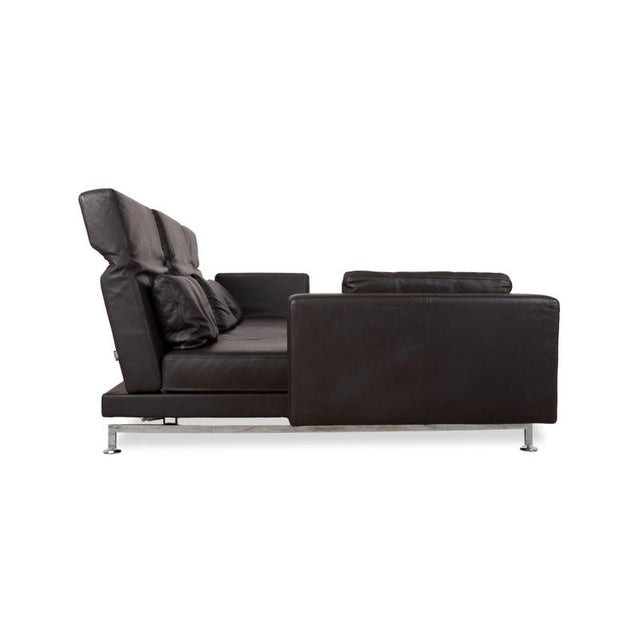 Moule Leather Corner Sofa from Brühl For Sale - Image 16 of 18