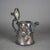Antique Silver Plated Insulated Water Pitcher with Floral Engraving and Bear Finial C1890 Measures - 11.25"H x 8"W x 11.25"D