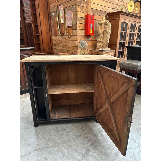 Black Patinated Bar Back For Sale - Image 11 of 15