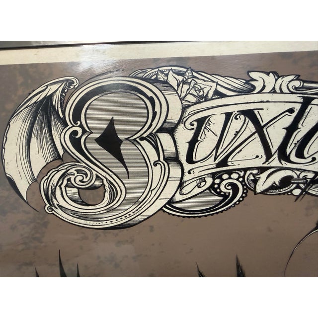 2000 - 2009 Vintage Original Hand Signed Greg Craola Simkins Ima Monsta Bunny Juxtapoz Print For Sale - Image 5 of 14
