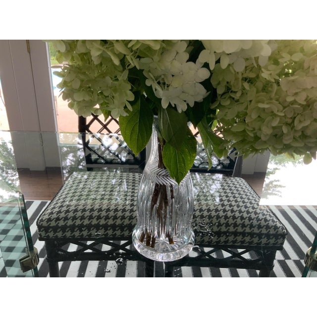 Vintage Waterford Tall Vase For Sale - Image 10 of 12