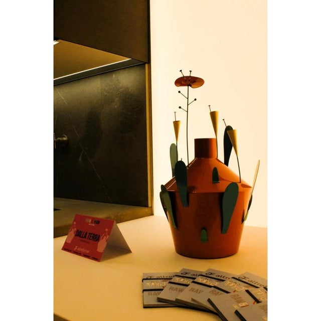 Raw & Rainbow Dalla Terra Sculpture in Powder-Coated Aluminum by Altreforme For Sale - Image 6 of 8