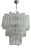 Murano Chandelier in Glass For Sale