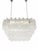 Mid-Century Modern Contemporary Elegant Clear "Tronchi" Murano Glass Chandelier in Venini Style For Sale - Image 3 of 6
