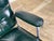 1960s Eames Time Life "Lobby" Chair - Green Leather - 1st Generation Model 675 For Sale In Atlanta - Image 6 of 12