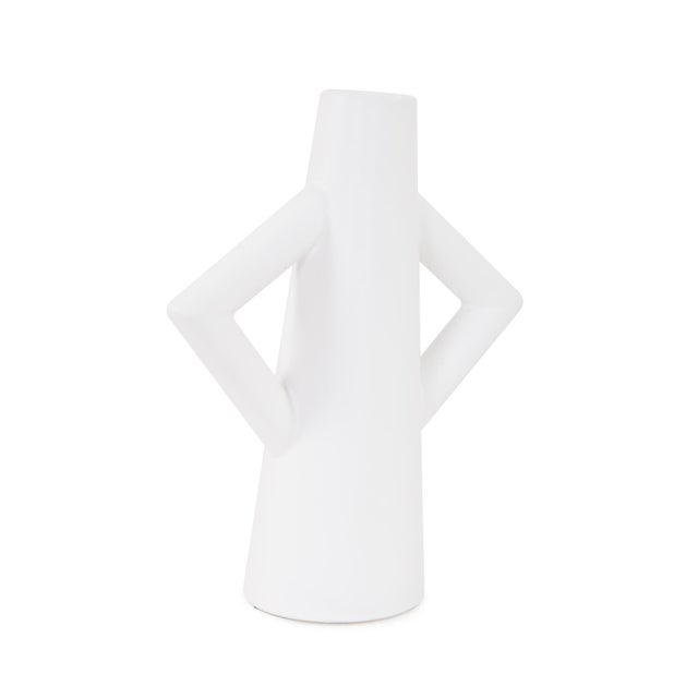 A beautiful collection of matte white ceramic vases were designed with a strong Scandinavian influence. The simple yet...