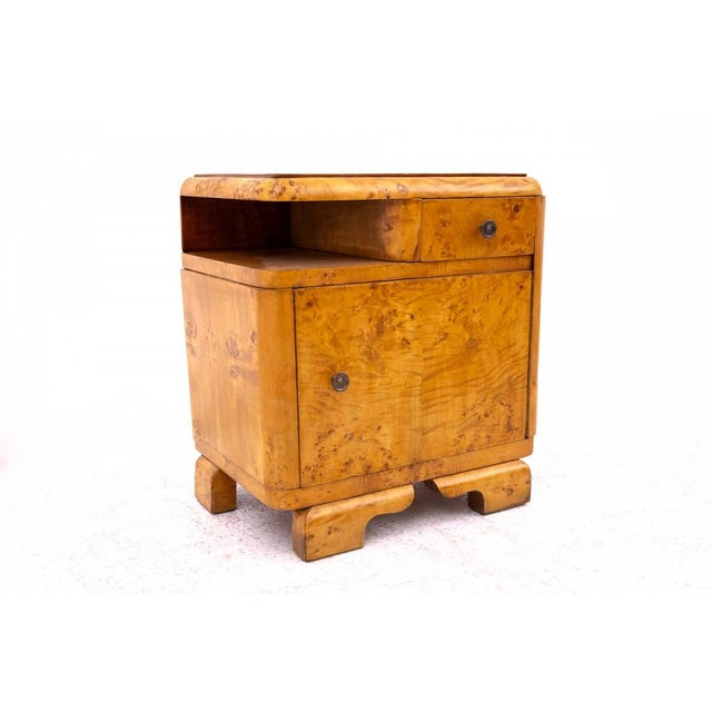 Bedside Tables, Poland, 1930s, Set of 2 For Sale - Image 9 of 15