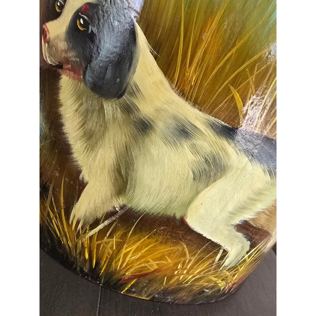 Late 20th Century Hunting Dog, Storage Bin, Magazine Holder For Sale - Image 12 of 13