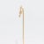 Mid-Century 14k Gold & Seed Pearl Mistletoe Stickpin For Sale - Image 4 of 8