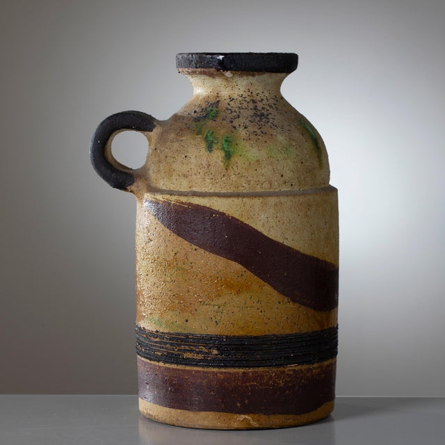 Studio Pottery Vase by Ivo De Santis for Gli Etruschi, Italy, 1953 For Sale - Image 4 of 10
