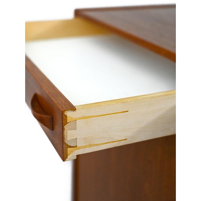 Brown Vintage Scandinavian Sideboard, 1960s For Sale - Image 8 of 15