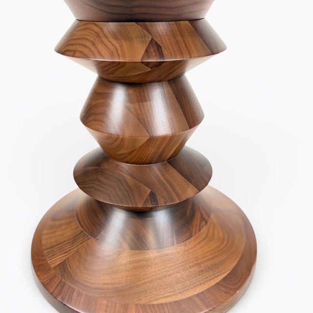 Herman Miller Herman Miller Eames Time Life Walnut Stool Model C - 1960 Design For Sale - Image 4 of 8