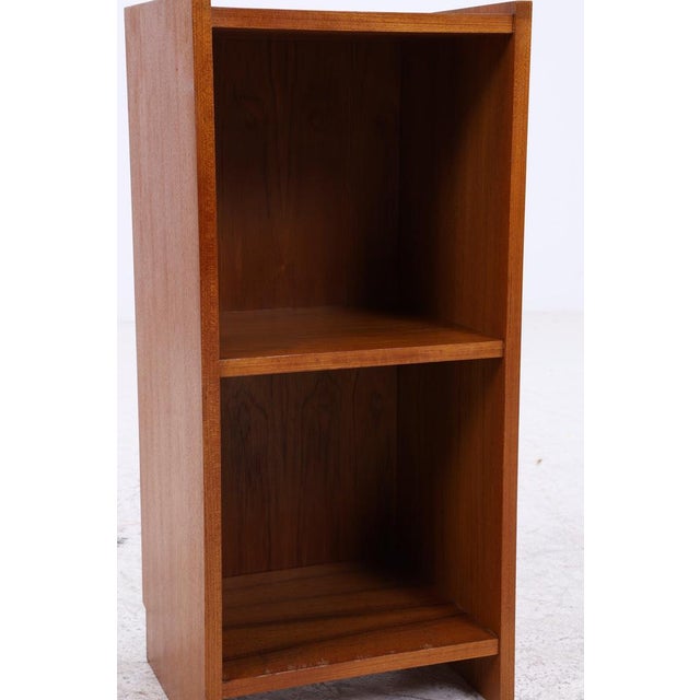 Wood Vintage Danish Teak Bookcase For Sale - Image 7 of 11