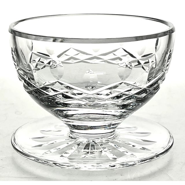 Classic sparkling crystal glass footed bowls by Waterford. Founded in 1783 in Ireland, the manufacturer is synonymous with...